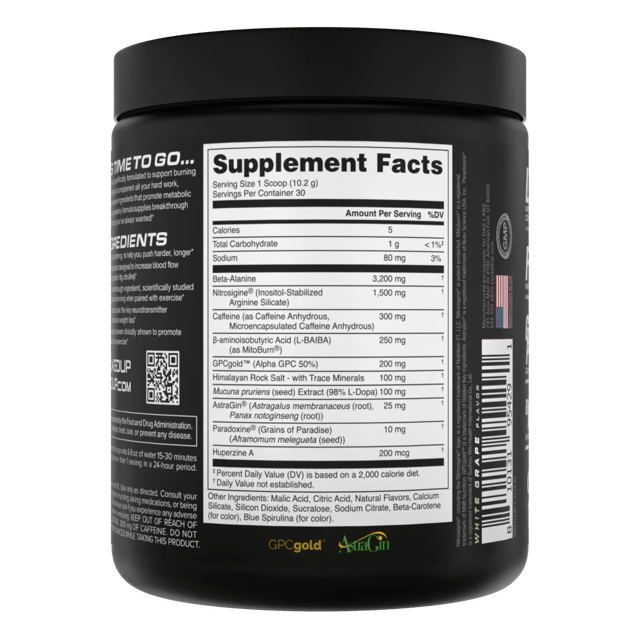 Bucked Up LFG Burn Thermogenic Pre - Workout - Bodybuilding.com
