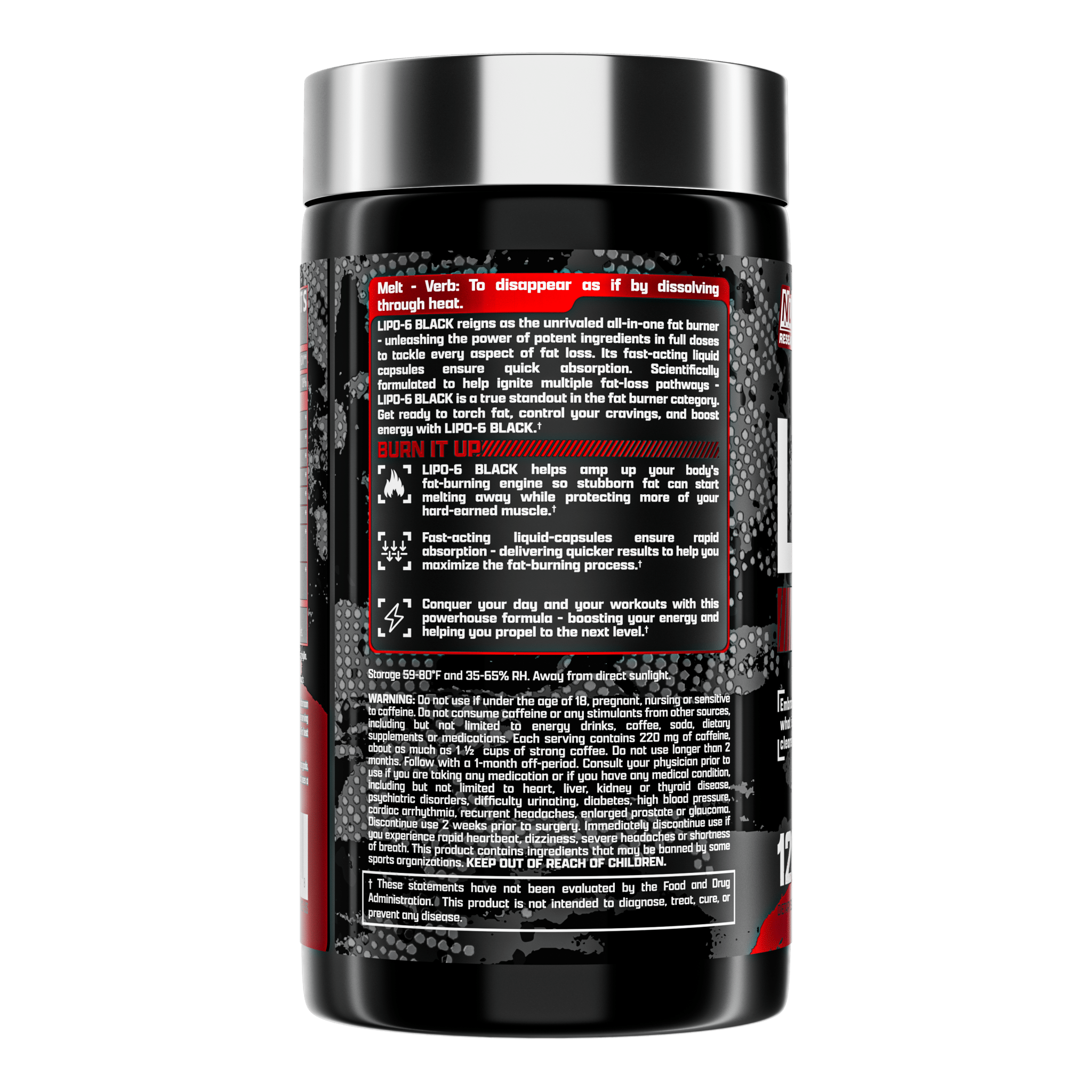 LIPO - 6 BLACK - Bodybuilding.com