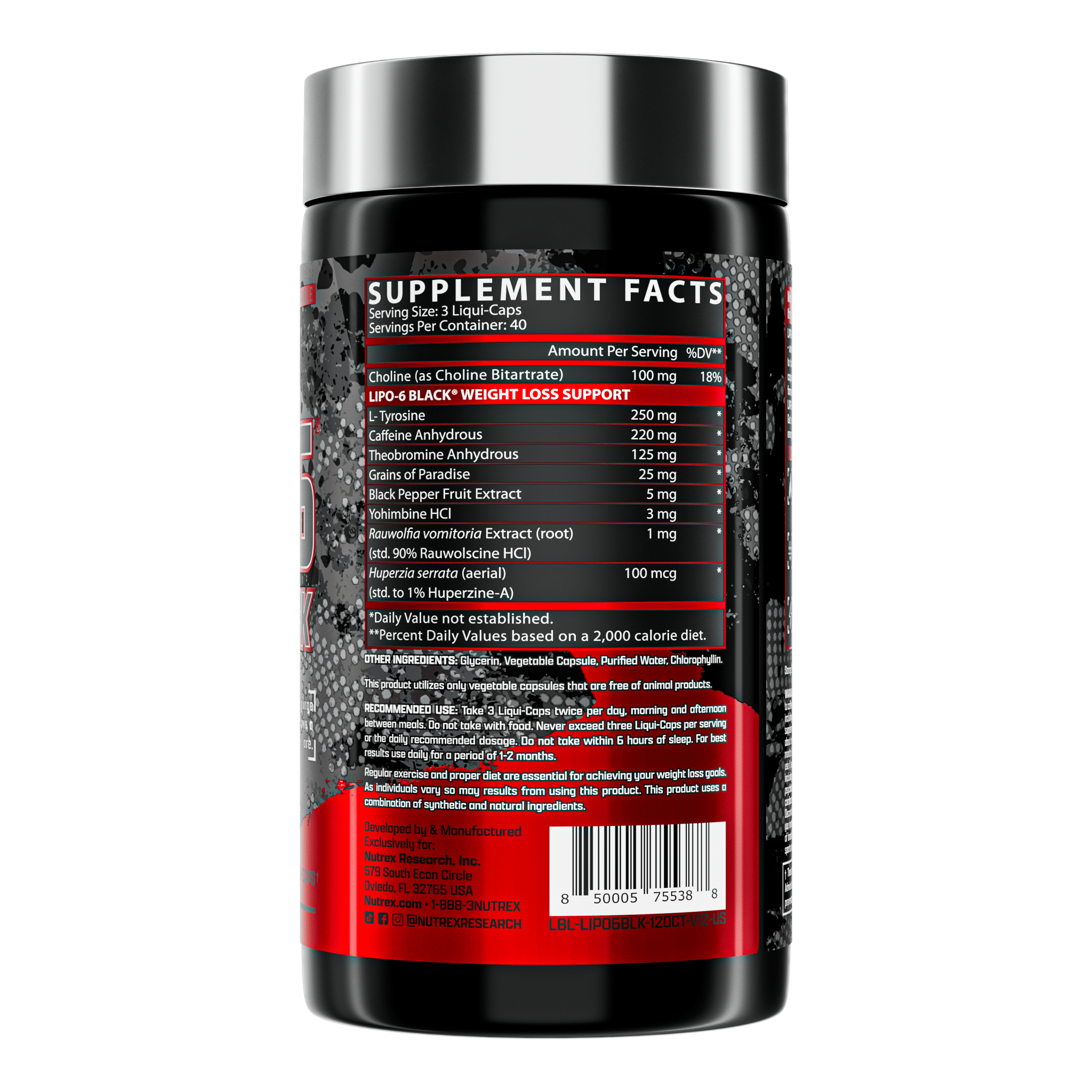 LIPO - 6 BLACK - Bodybuilding.com