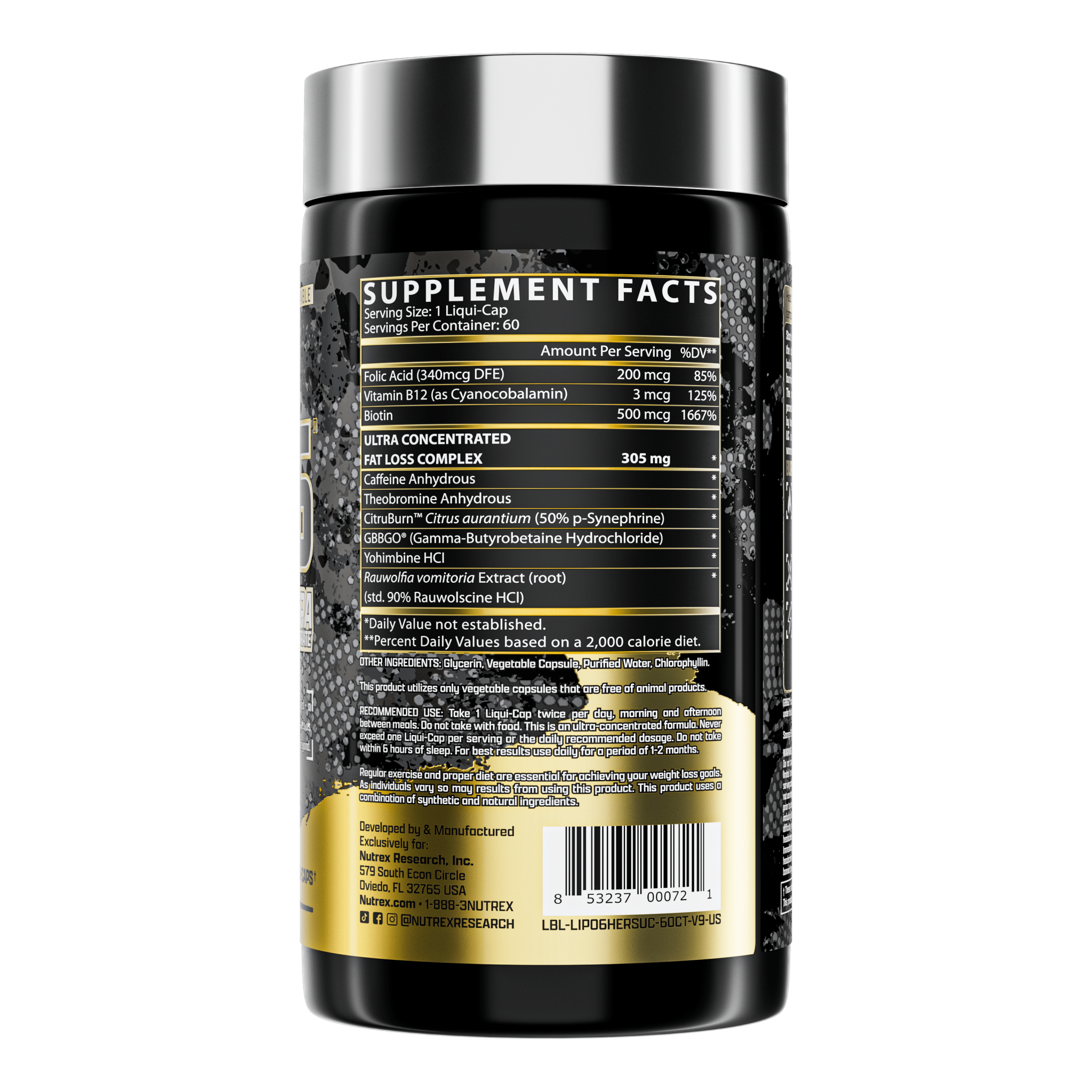 LIPO - 6 HERS ULTRA CONCENTRATE - Bodybuilding.com