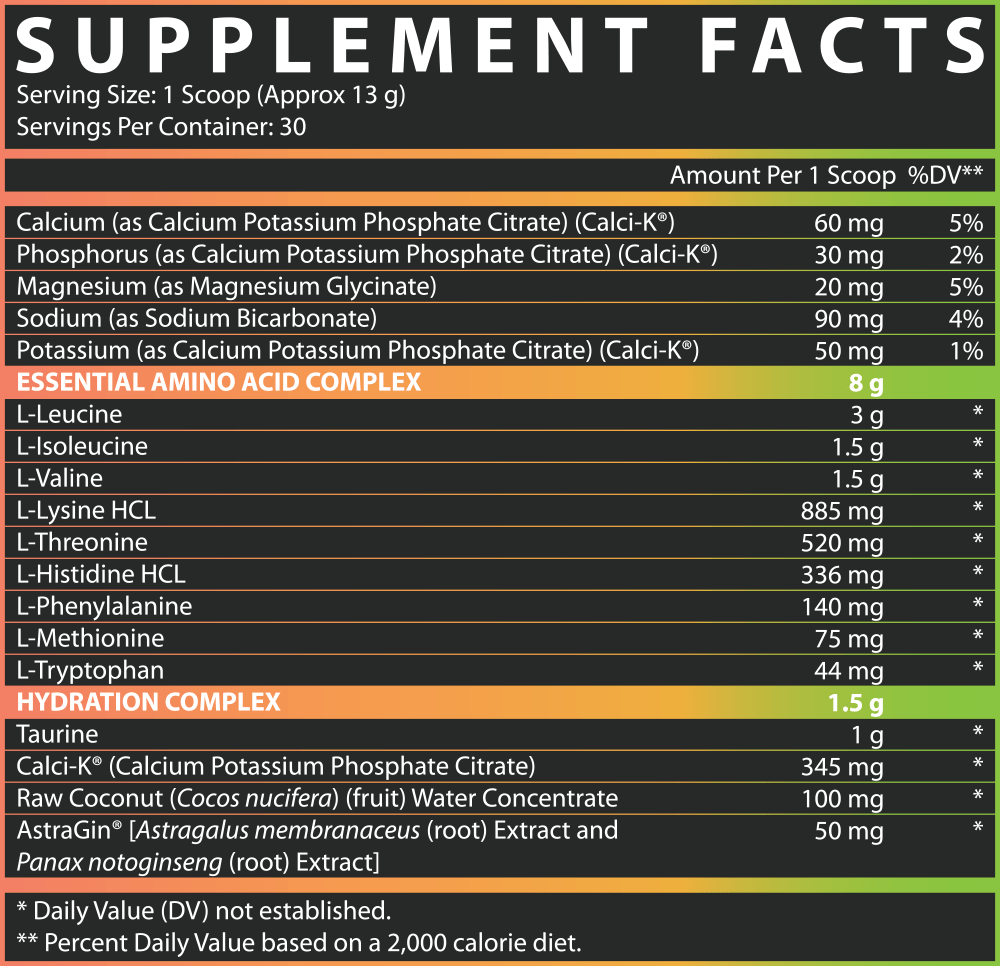 Nutrex EAA+ Hydration - Bodybuilding.com