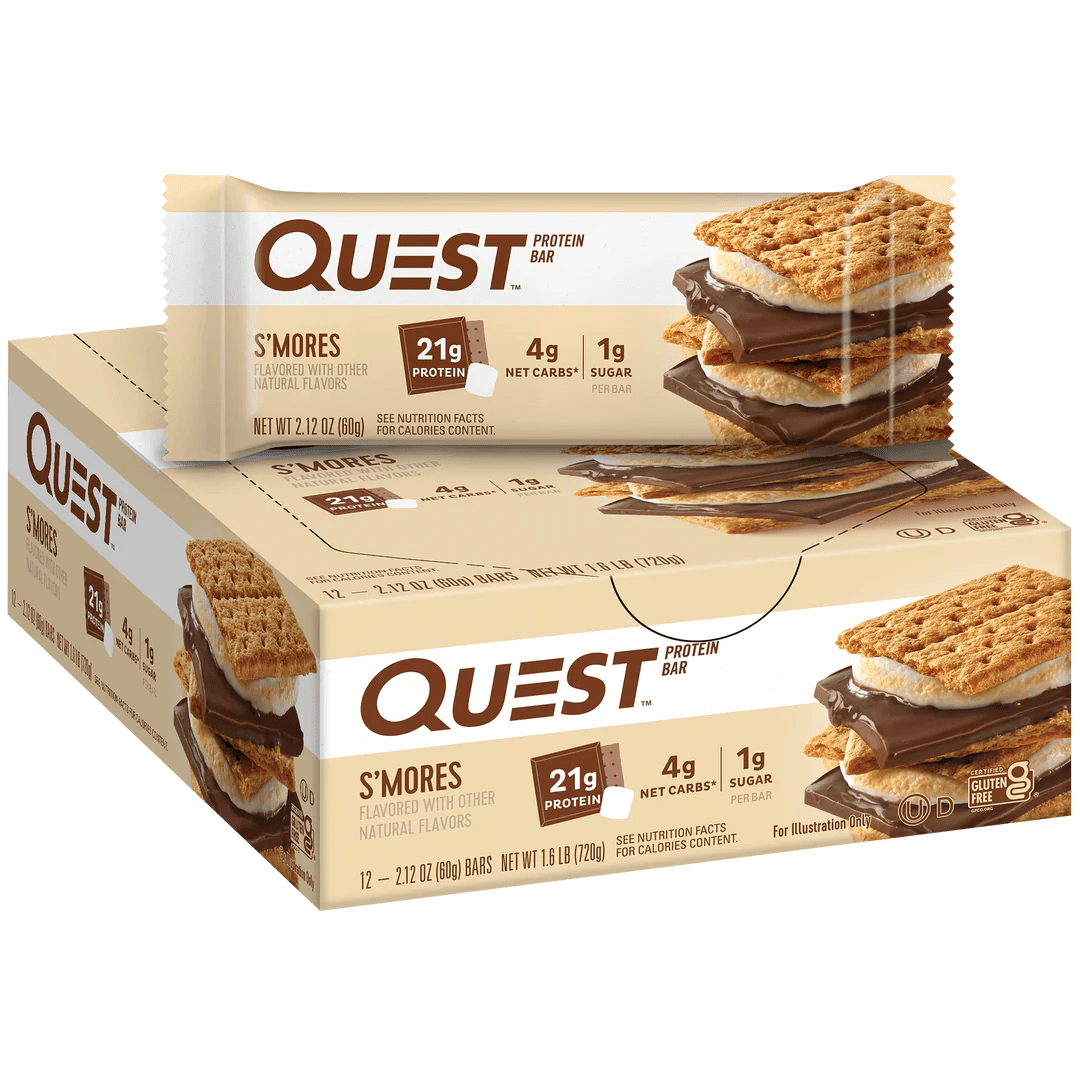 Quest Protein Bars 12 Pack - Bodybuilding.com