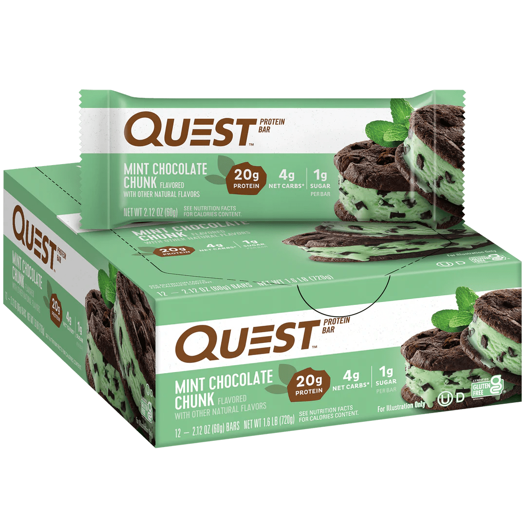 Quest Protein Bars 12 Pack - Bodybuilding.com
