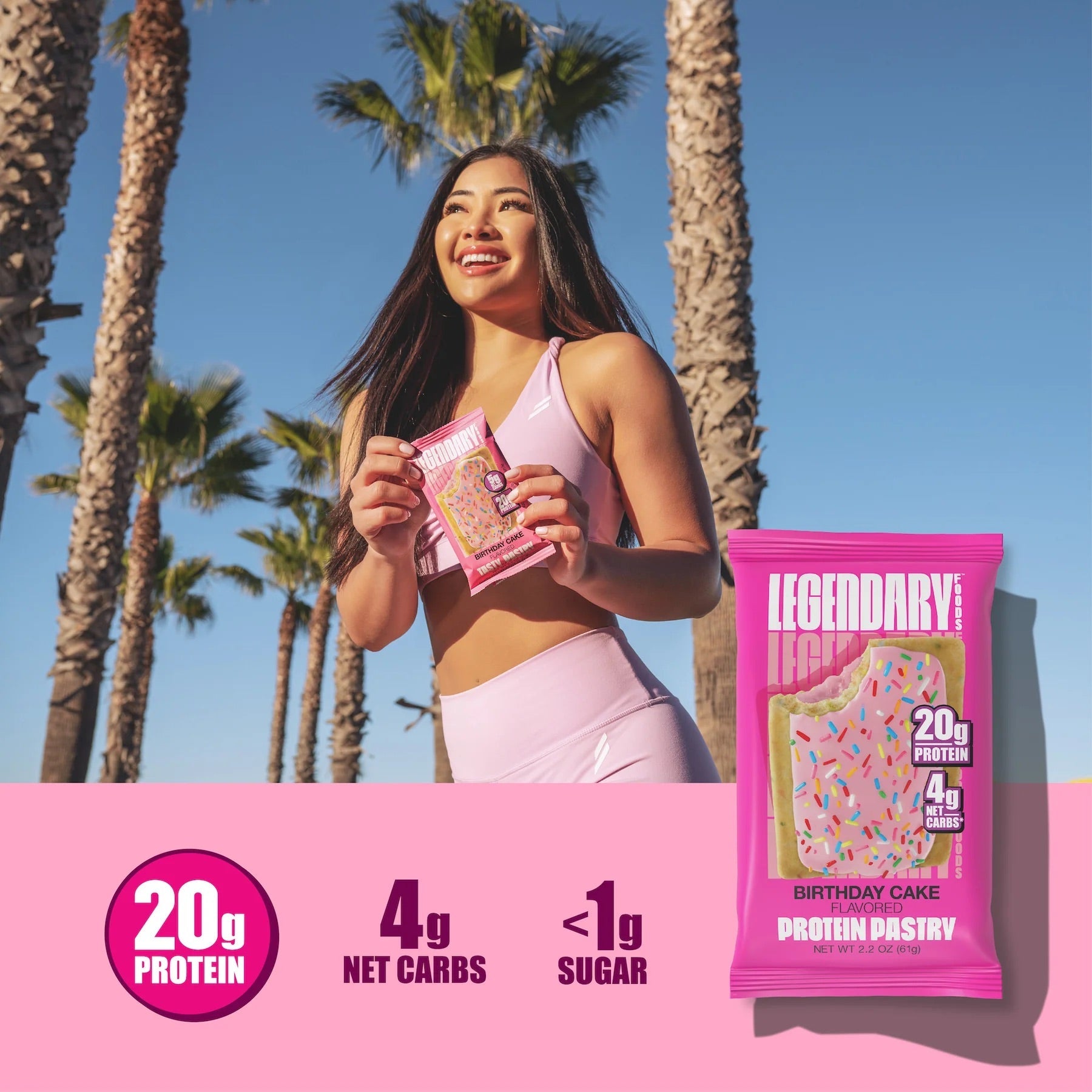Legendary Foods Protein Pastry 10 Pack - Bodybuilding.com