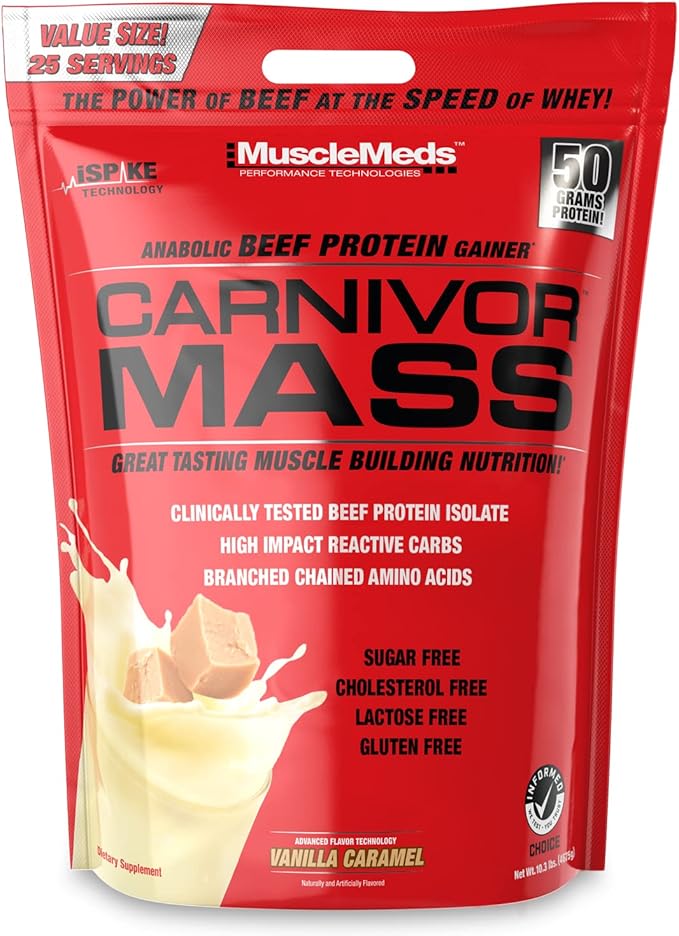 MuscleMass CARNIVOR MASS Weight Gainer - Bodybuilding.com